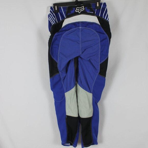 FOX YAMAHA Graphic 180 Blue Motorcycle Racing Pants Size 30 RN# 97275 Motorcross - Picture 11 of 15